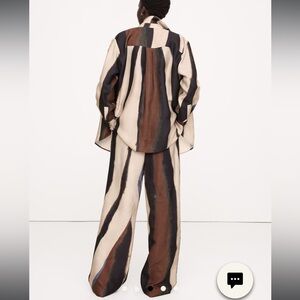 Banana Republic Safari/Zebri Print Pant Set | Size XL